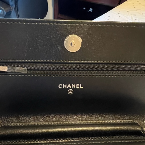 NWT Chanel Black Wallet on Chain - Picture 7 of 10